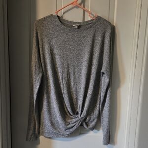 a new day Gray Crew Neck Sweater with Relaxed Fit